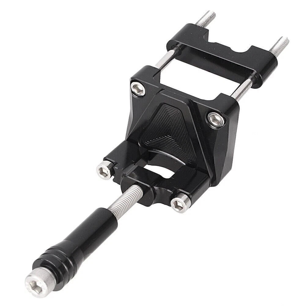 CNC Aluminum Steering Damper Stabilizer Bracket for Kawasaki Ninja 300 (2013–2016)