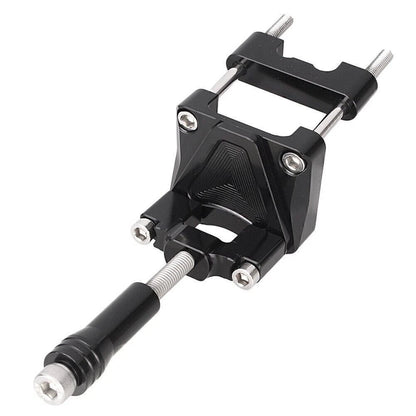 CNC Aluminum Steering Damper Stabilizer Bracket for Kawasaki Ninja 300 (2013–2016)