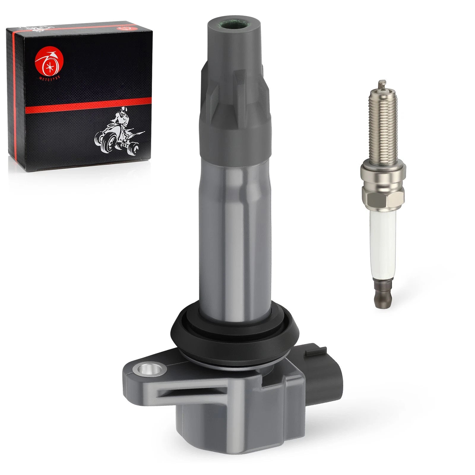 Ignition Coil & Iridium Spark Plug for Can-Am Maverick X3 Max Turbo (2023–2024)