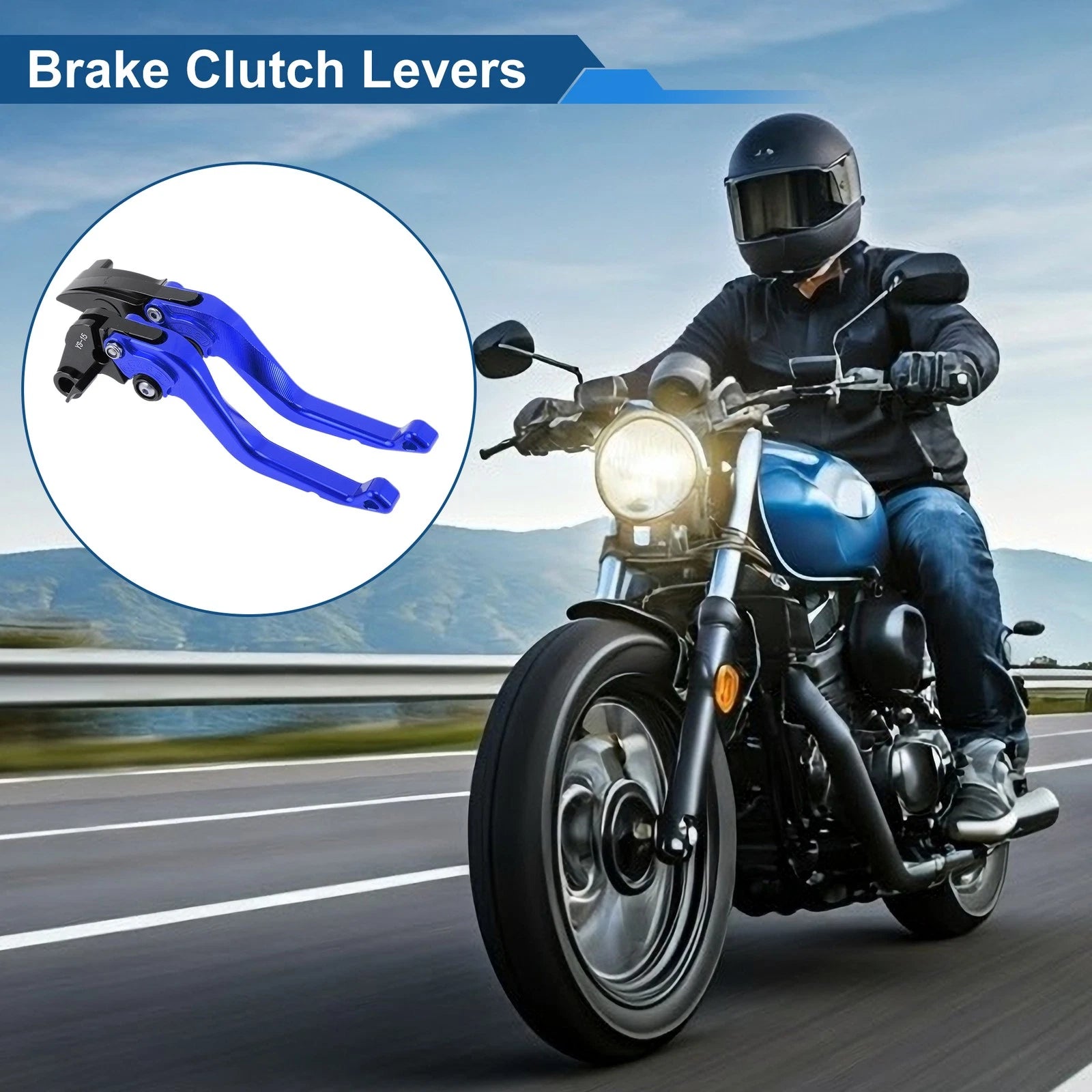 Adjustable Short Brake Clutch Levers for Honda CBR600RR (2003–2006) 1 Pair