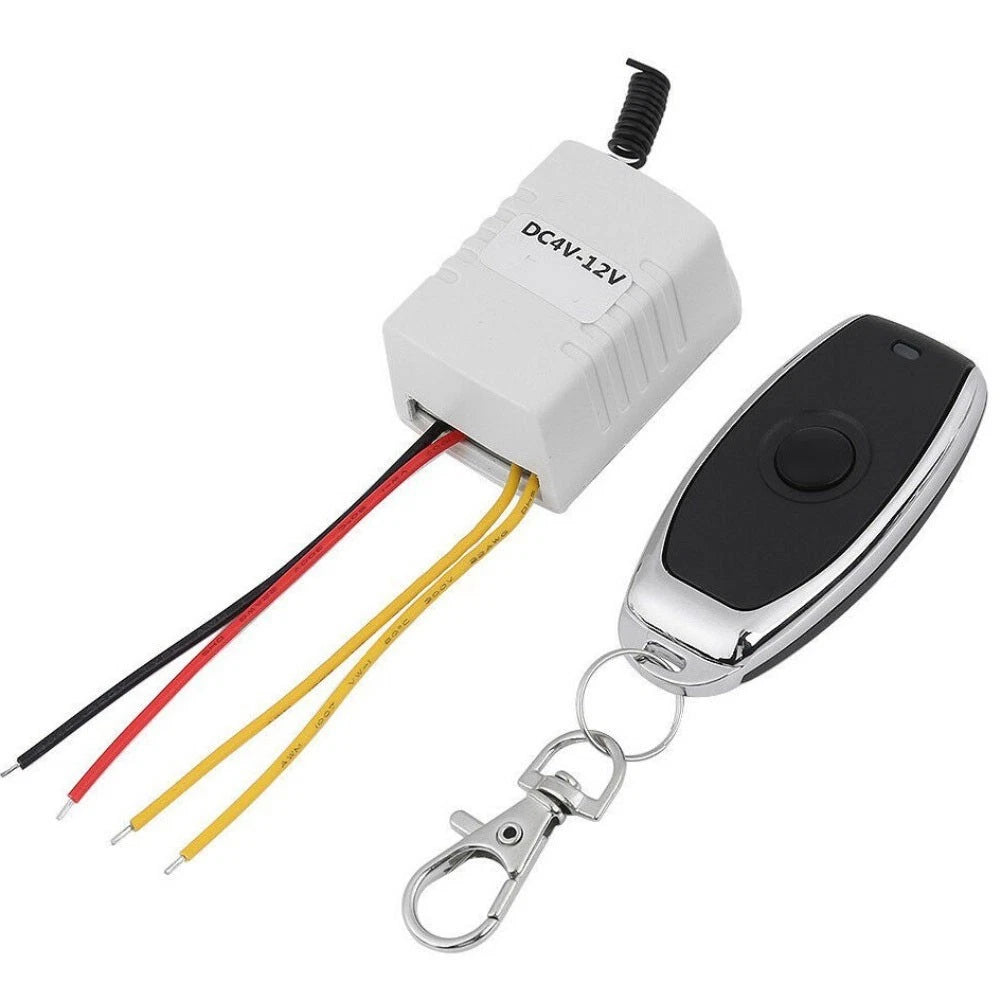 Wireless Relay Remote Control Switch for DC 4V 12V (1 Button)