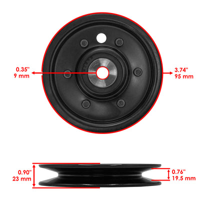 Drive Idler Pulley Replacement for John Deere S80 S82 S92 (2009–2016)