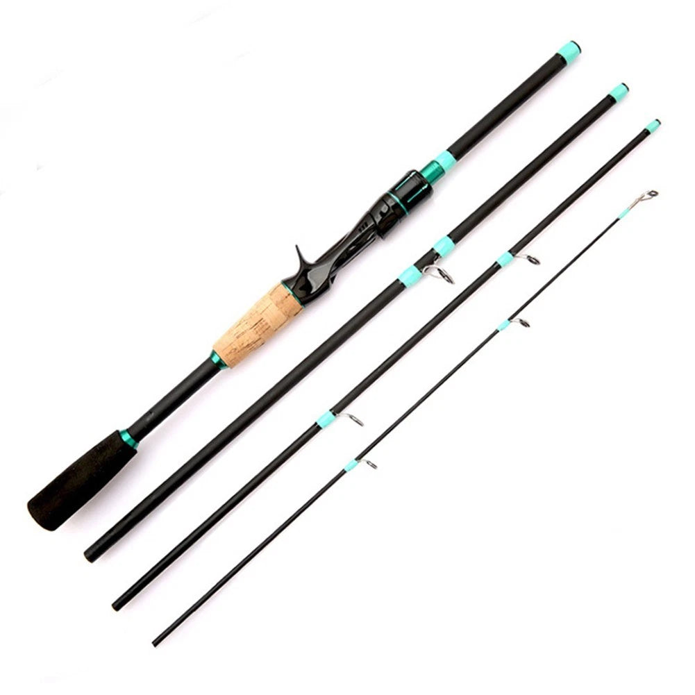 Baitcasting Rod 1.65m for Small Boats (4 Section)