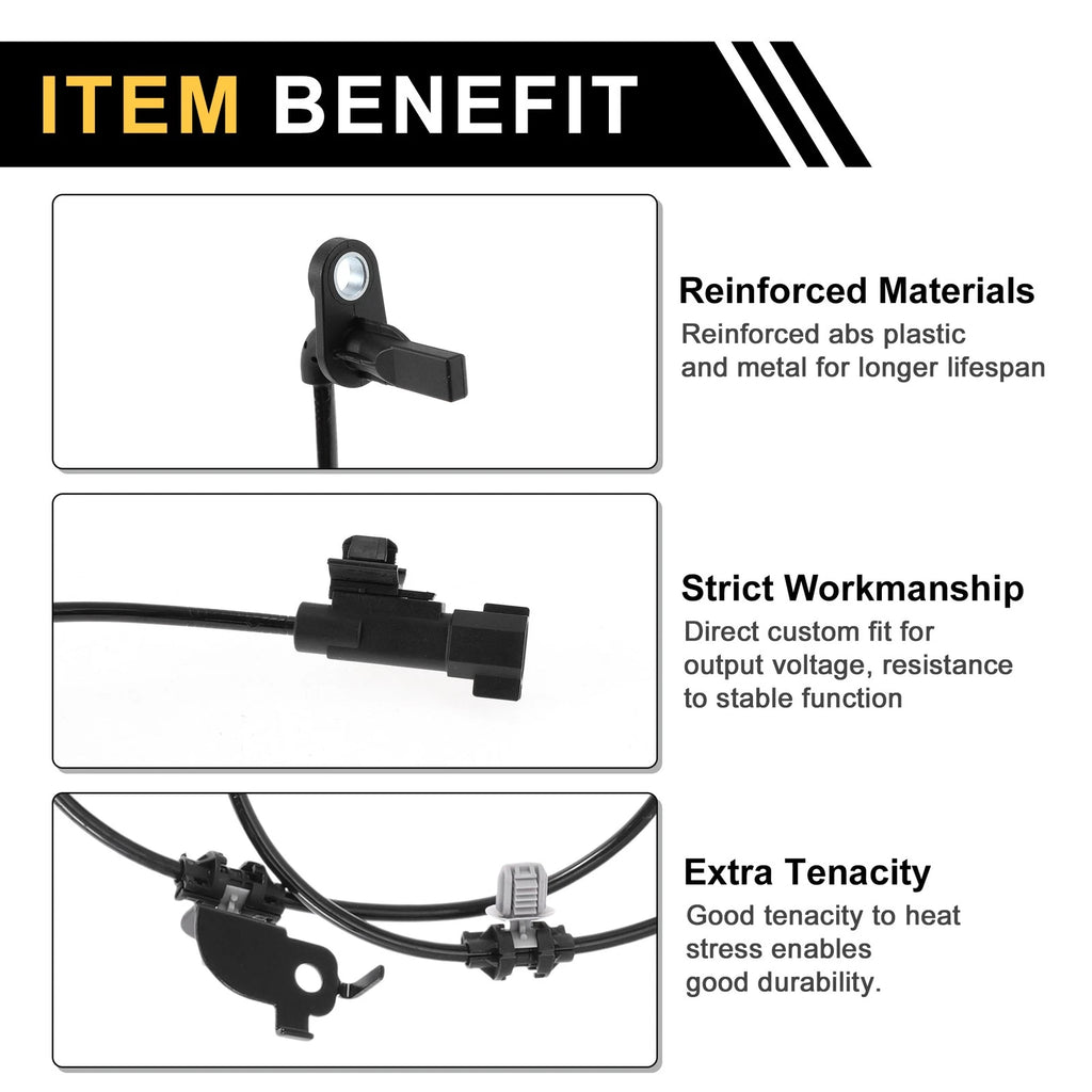 ABS Wheel Speed Sensor Replacement for Chevrolet Silverado 1500 (2020–2024)