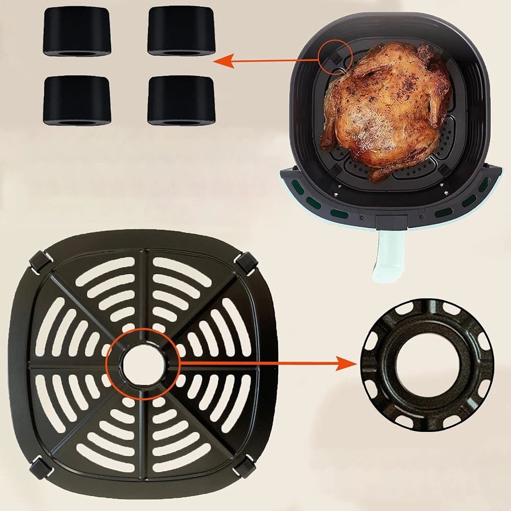 Air Fryer Rack for Cooking Space Optimization