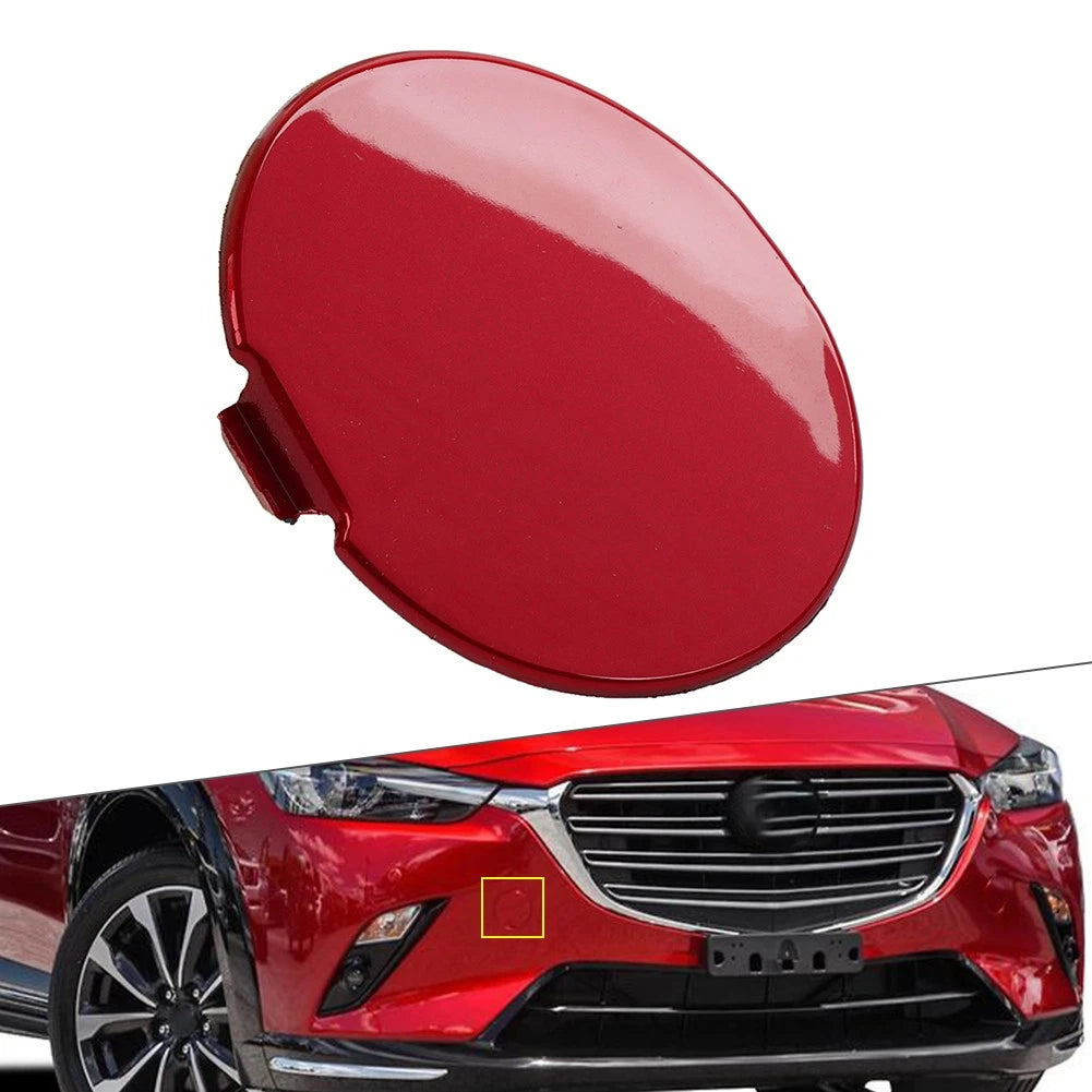 Right Front Bumper Towing Hook Cover for Mazda CX-3 (2014–2023) Red