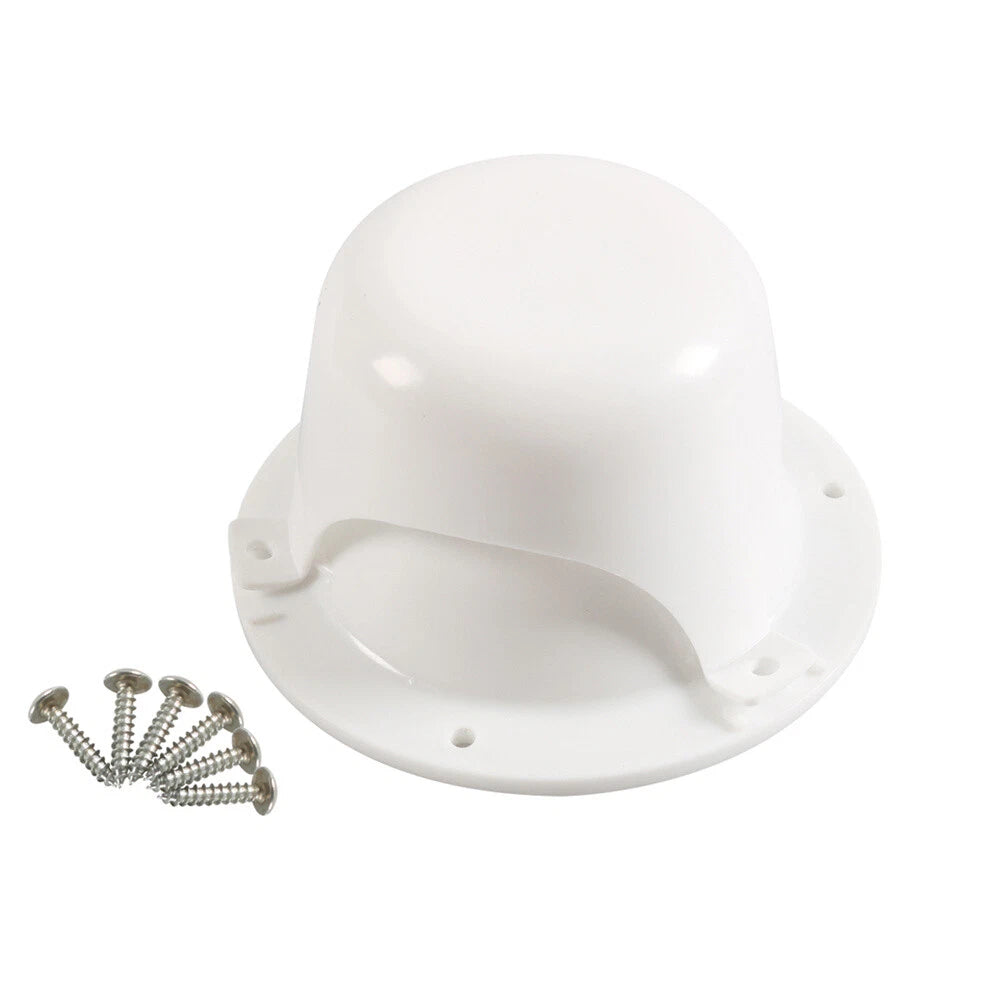 1Pcs White ABS Roof Vent Cap Cover for RV