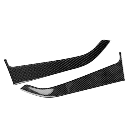 2X Carbon Fiber Interior Door Panel Cover for Ford Mustang (2015–2023)