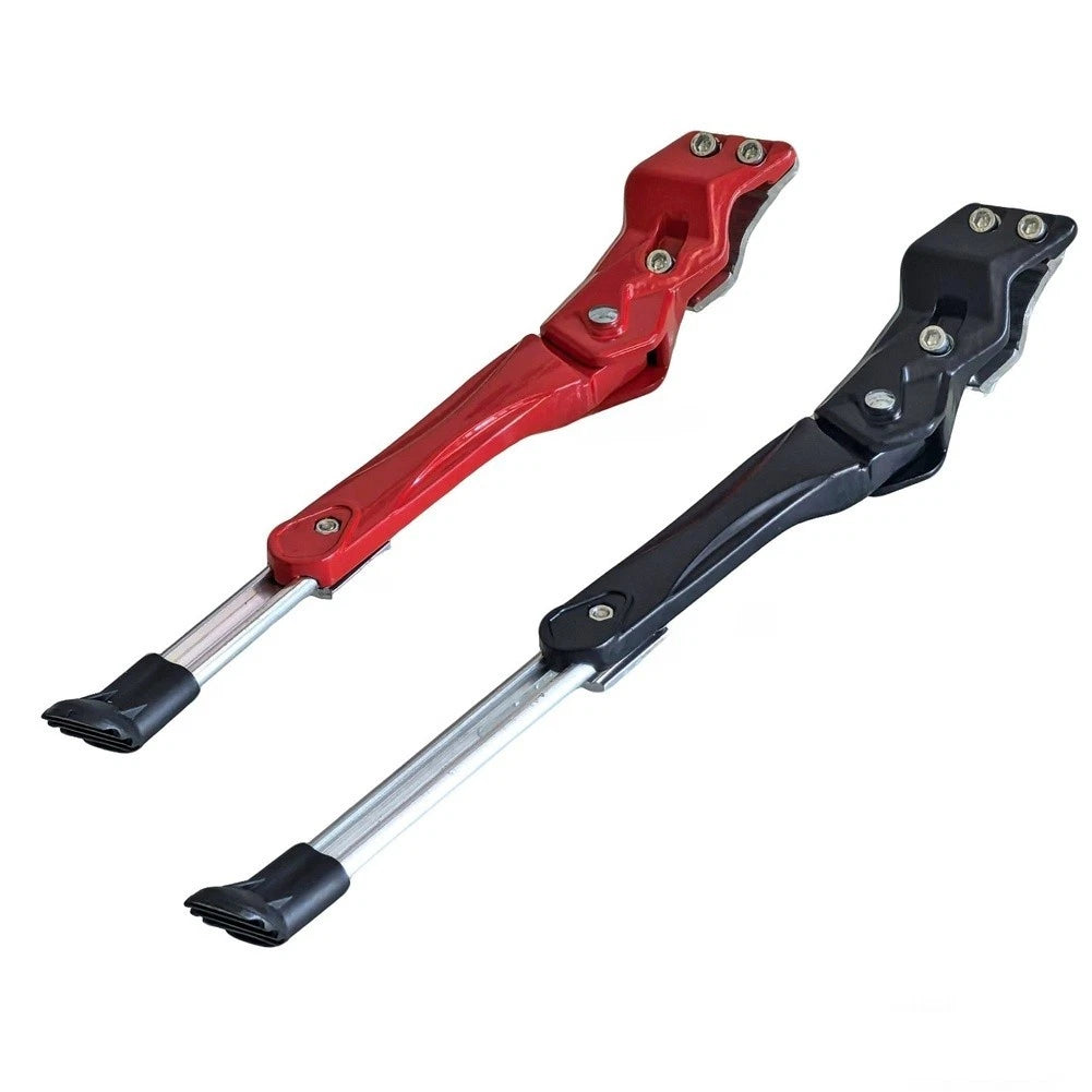 MTB Kickstand for 24-29 Inch Bikes (Aluminum Body, Plastic Foot Cover)