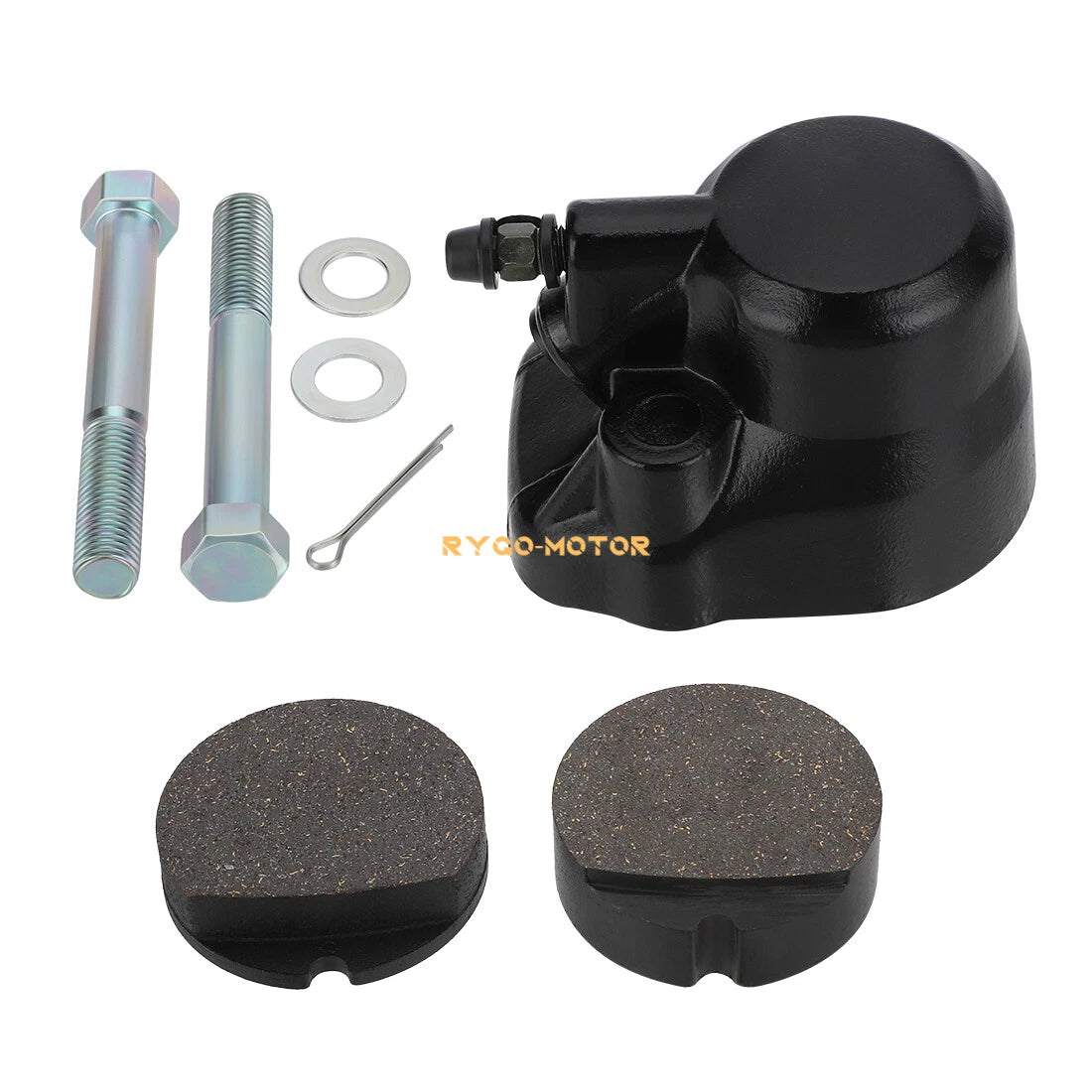 Front Brake Caliper Kit with Pads for Honda CB360 CB400F CB450 CB500 CB550 (1970–1978)