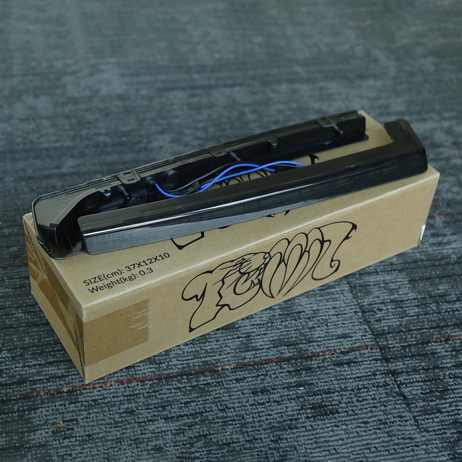 Smoked LED Side Marker Lights for Harley Touring (2014–2024)