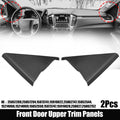 2pcs Front Door Upper Trim Panel Left Right for Chevy Silverado Sierra (2014–2018)
