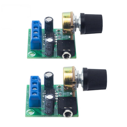 2 Pack LM386 Mini Mono Audio Power Amplifier Board DC3V~12V Module