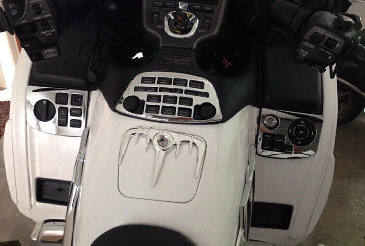 Chrome Fairing Control Accent for Honda Goldwing GL1800 (2001–2011) T9