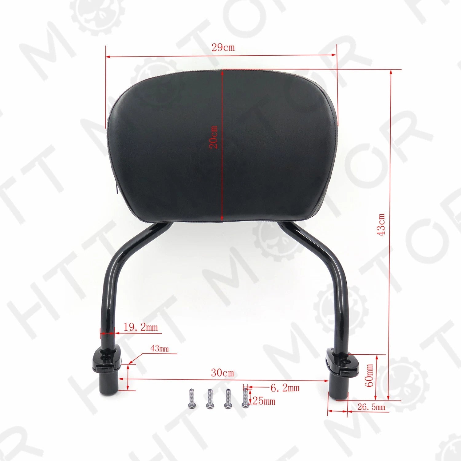 Sissy Bar Pad & Backrest for Harley FLRT Freewheeler (2015–2020)