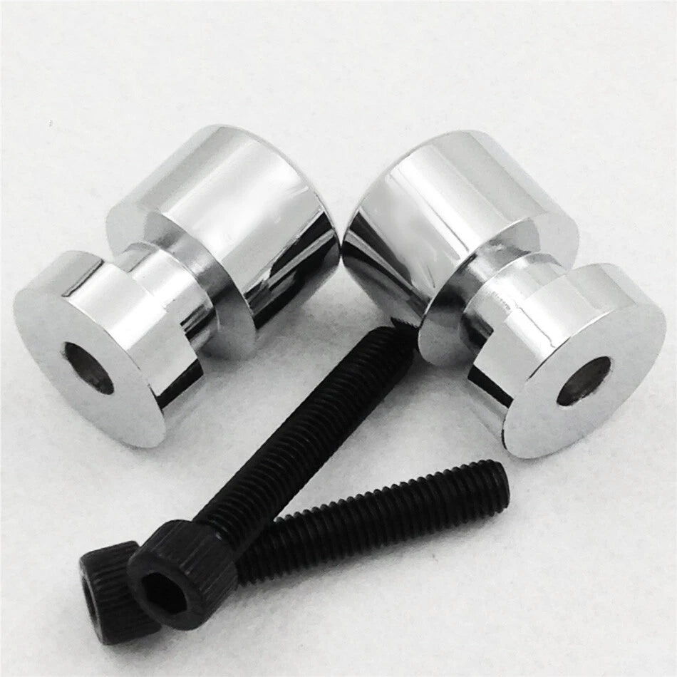 Chrome Swingarm Spools 8mm Thread for Honda RC51 (2000–2006)