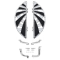 Chrome Driver Floorboards Mount Bracket for Harley Touring Road Glide (2014–2024)