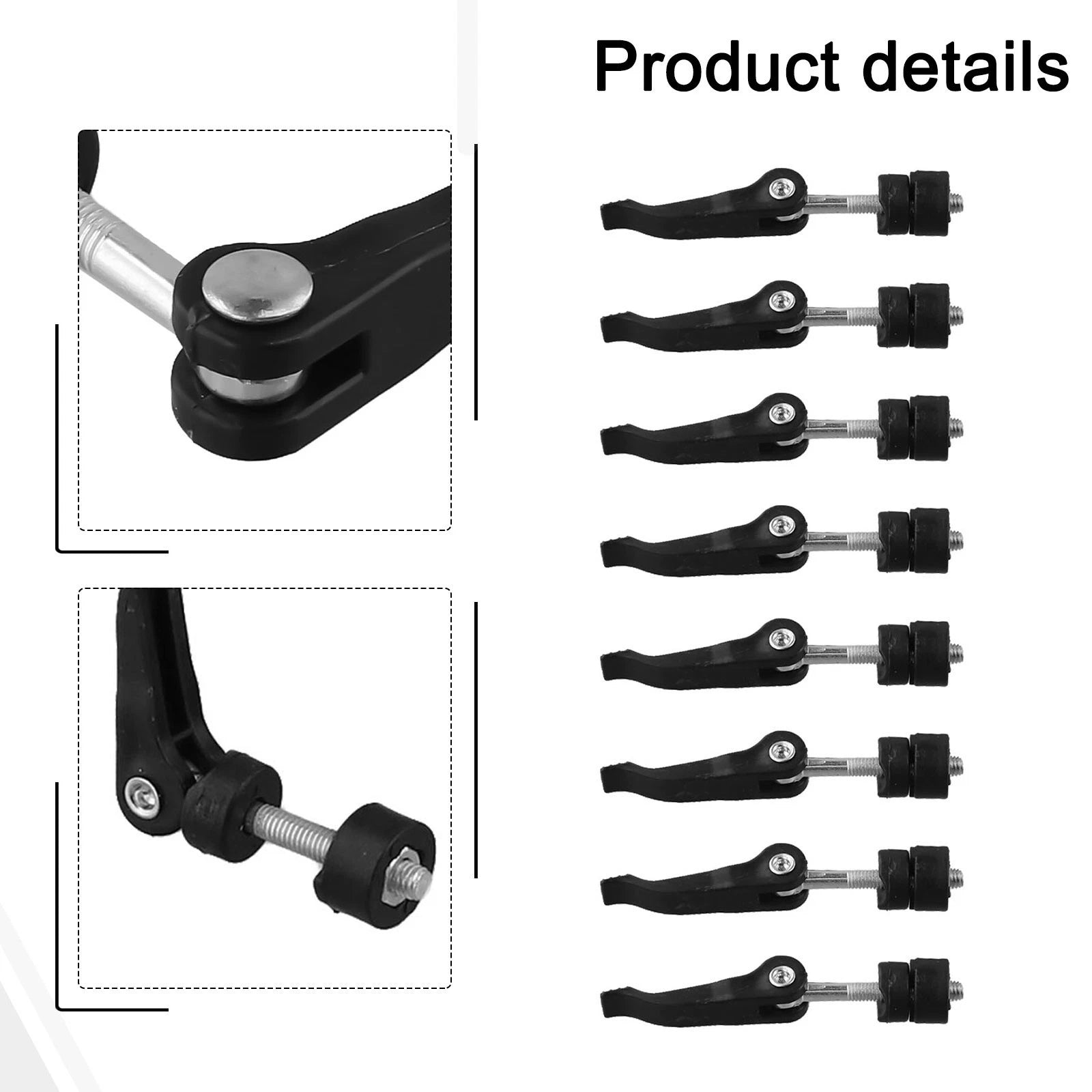 8 Pack Handle Knob Nut Bolt for Lawn Mower (Universal Fit)