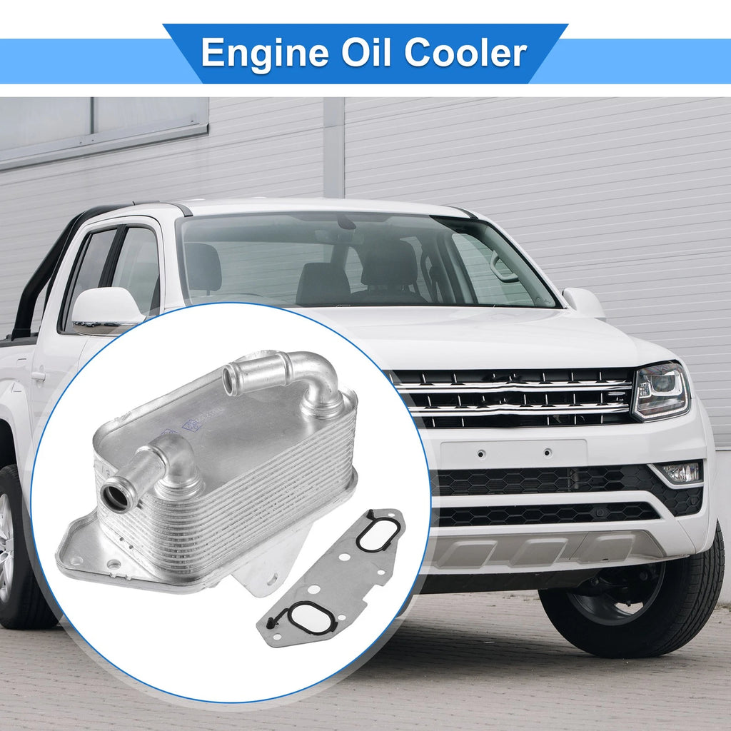 Engine Oil Cooler with Gasket for Volkswagen Touareg (2004–2010)