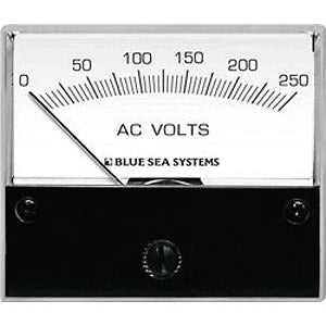 Blue Sea 9353 AC Analog Voltmeter 0-150V for Marine Applications (N/A)