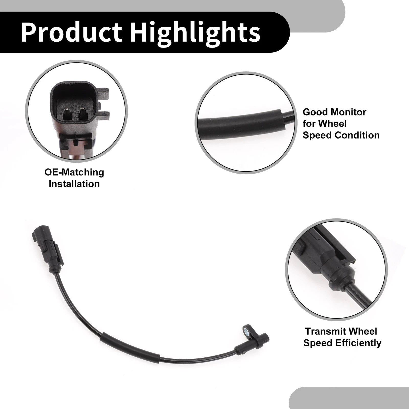ABS Sensor No.BK3Z2C204B for Ford Transit 150 250 350 (2014–2023)