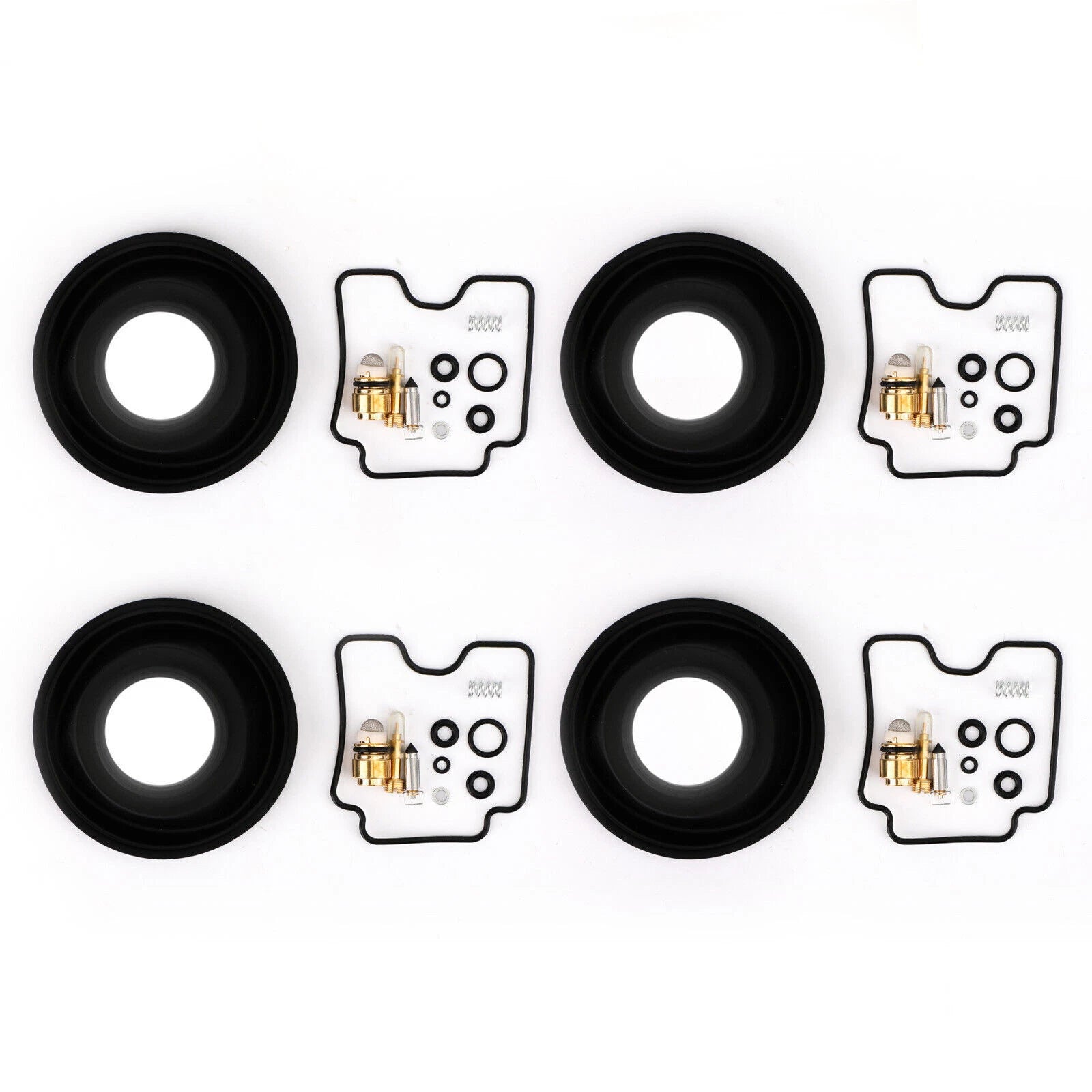 Carburetor Repair Kit Plunger Diaphragm Rubber for Bandit GSF1200 (2001–2005)