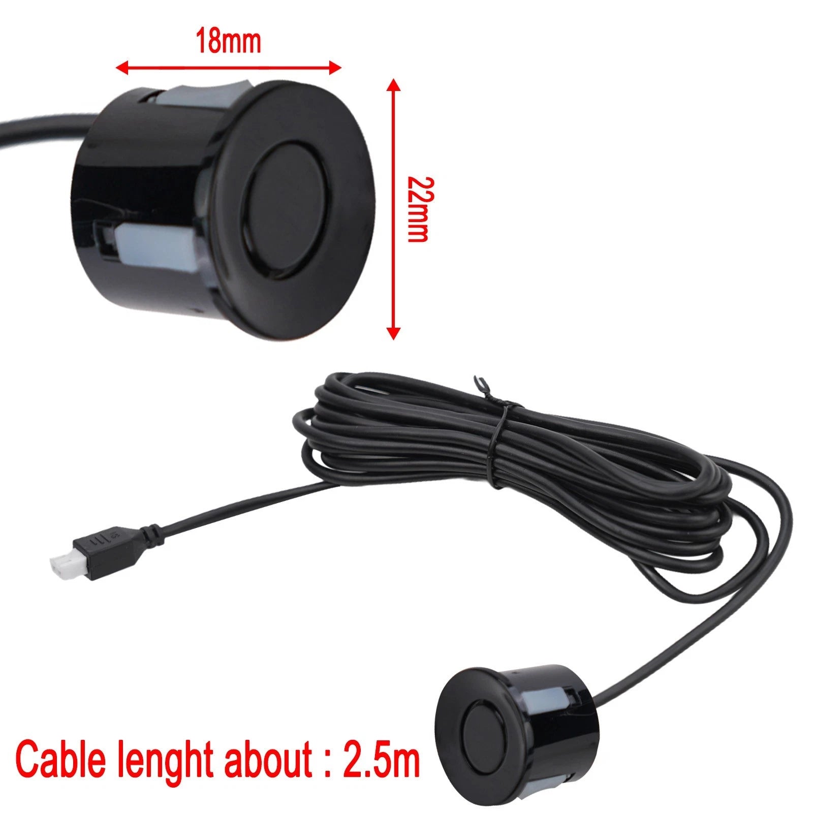 Parking Sensors for Car (Correct Connector, Direct Installation)