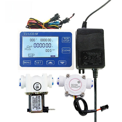 Digital LCD Water Flow Meter for DC12V Systems (1/4 inch)