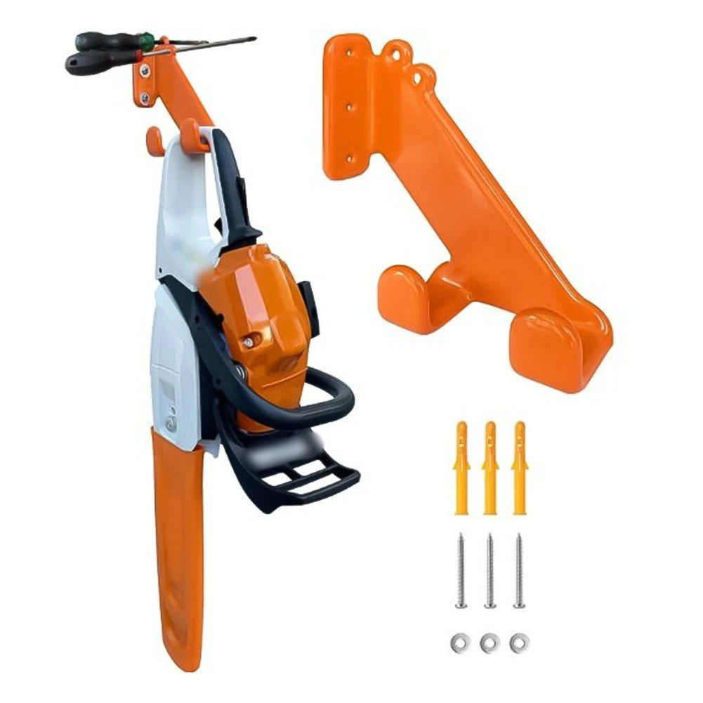 Chainsaw Holder for Garage Storage (Fits Most Models)
