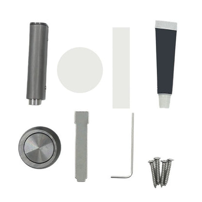 Ultra-Thin Fixed Door Stopper for Wood Floors (Bedroom Bathroom Kitchen)
