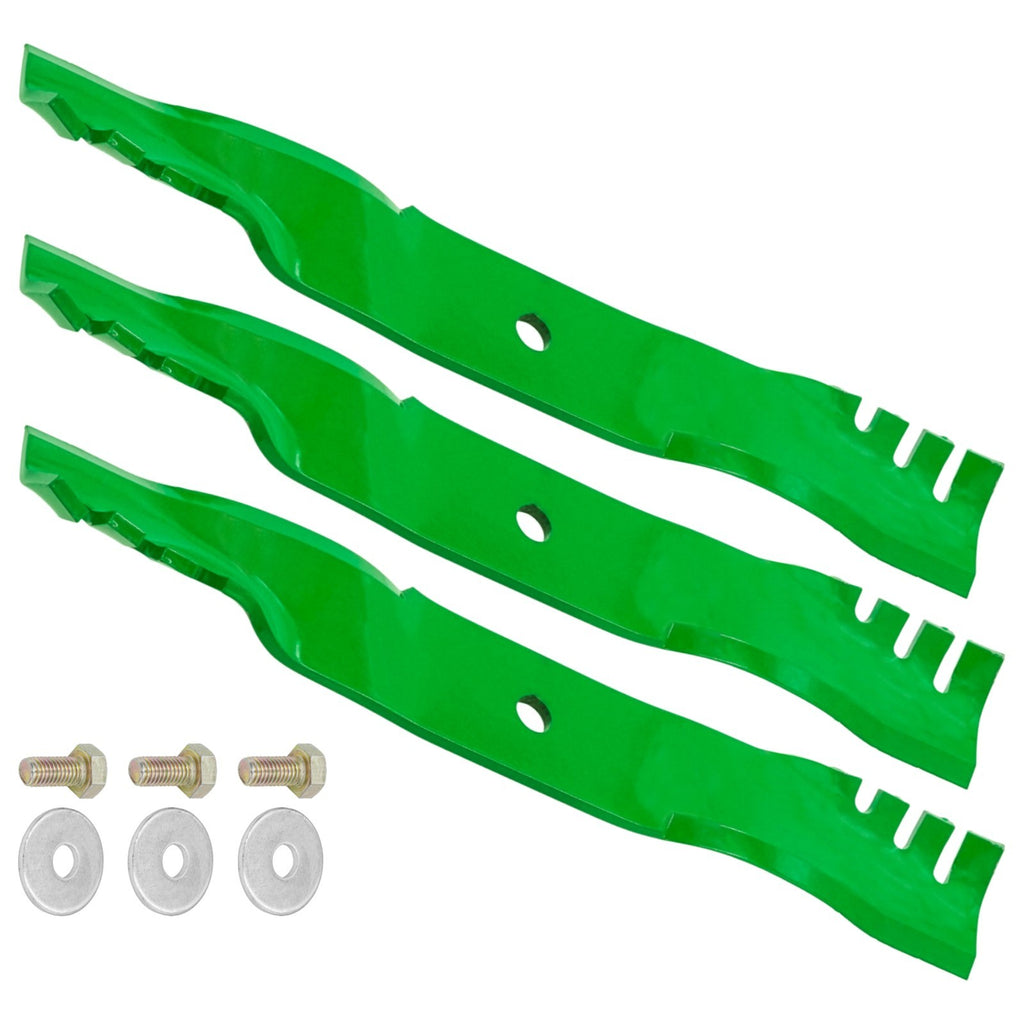 Deck Blade and Bolt Replacement for Exmark 52 Inch (2000–2010)