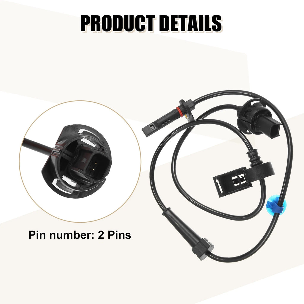 Front Right ABS Sensor Replacement for Honda Odyssey 2011–2017