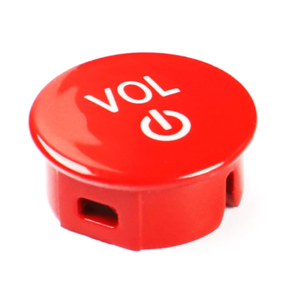 Radio Volume Button Cover for BMW G Chassis 2 3 4 8 Series M3 M4 X3 X4 (2017–2023) Red