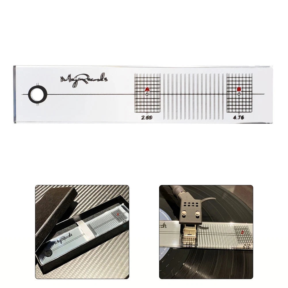 Cartridge Stylus Alignment Tool for Enhanced Audio Performance