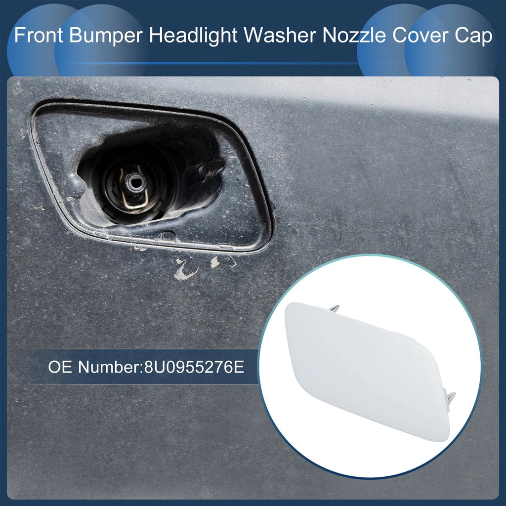 Washer Nozzle Cover Cap Front Right for Audi Q3 (2016–2017) Unpainted