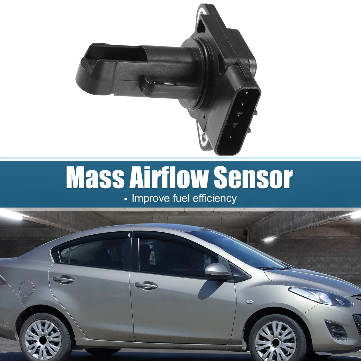 Mass Airflow Sensor Replacement for Mazda 3 (2004–2008) 2.0L 2.3L