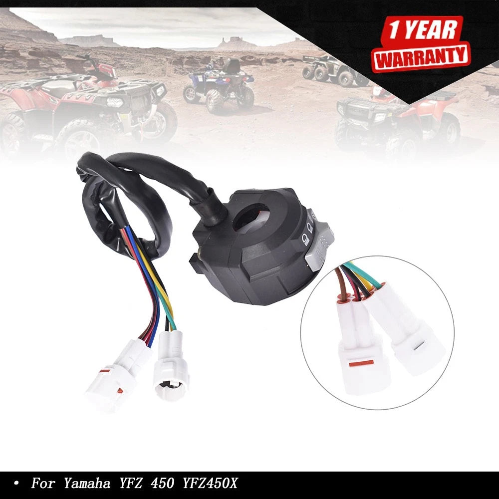 Handlebar Switch for Yamaha YFZ 450 YFZ450X (2004–2023)