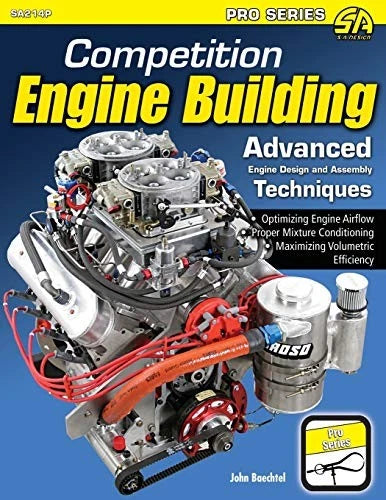 Competition Engine Building Techniques Book for Automotive Enthusiasts