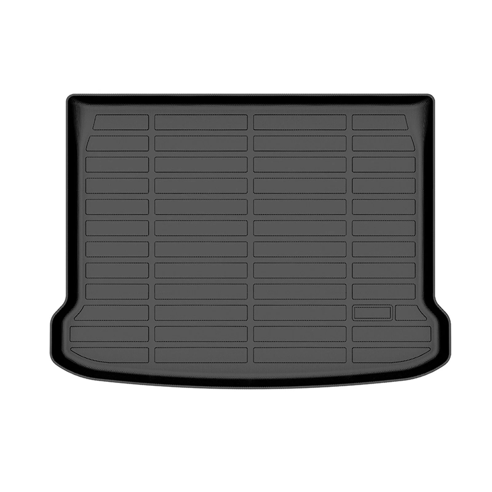 Cargo Liner Rear Trunk Mat TPE Long Grid Pattern for Mazda 3 Hatchback (2019–2025)