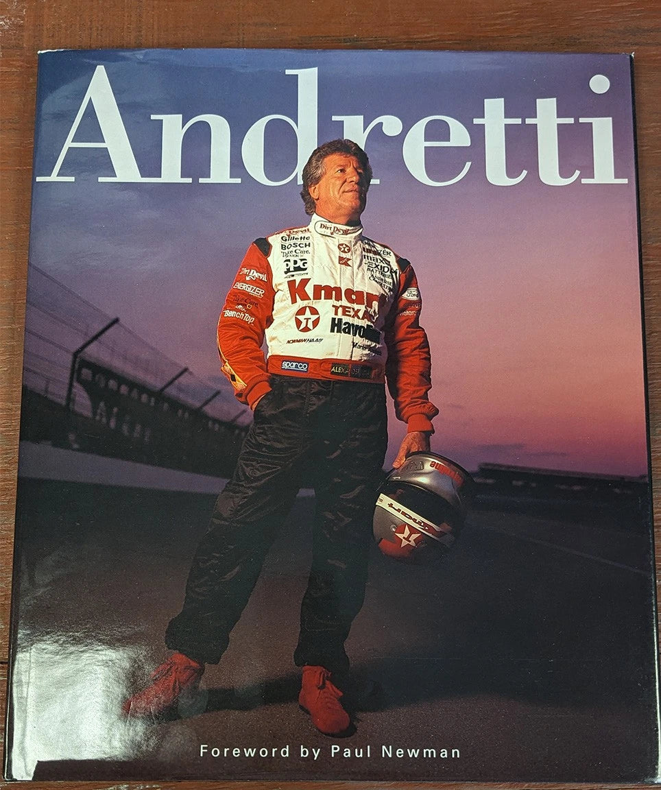 Michael Andretti Book - Paul Newman Edition