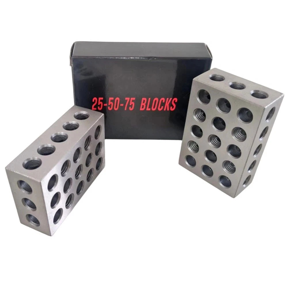 Steel Blocks Set 25mm 50mm 75mm for Metalwork