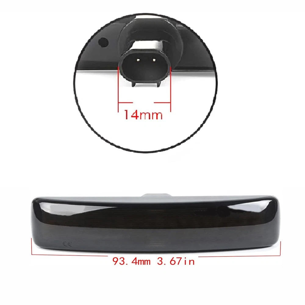 2Pcs Smoke LED Side Marker Light for Land Rover Range Rover Sport (2006–2013)