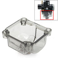 Plastic Transparent Carburetor Float Bowl Chamber for PHBG 50cc (Grey)