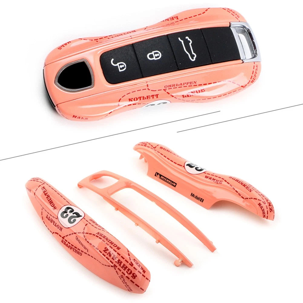 Pink Pig Case Shell Cover for Porsche Cayenne Panamera 911 (2003–2023)