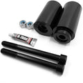 Black Spike Frame Slider Crash Protector for Kawasaki ZX-7R (1996–2003)