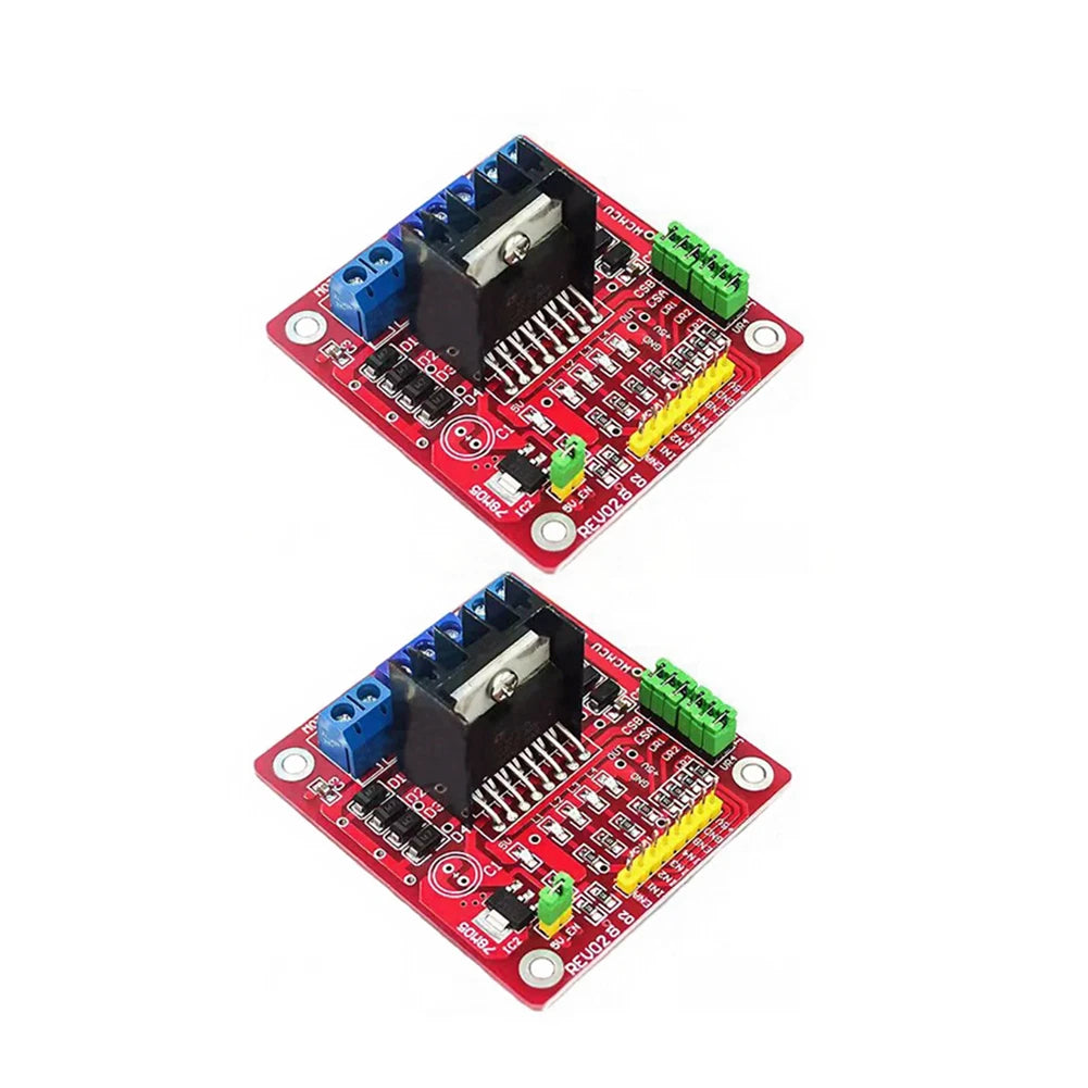 2X Motor Driver Board Module for Autonomous Navigation Vehicles DC Control