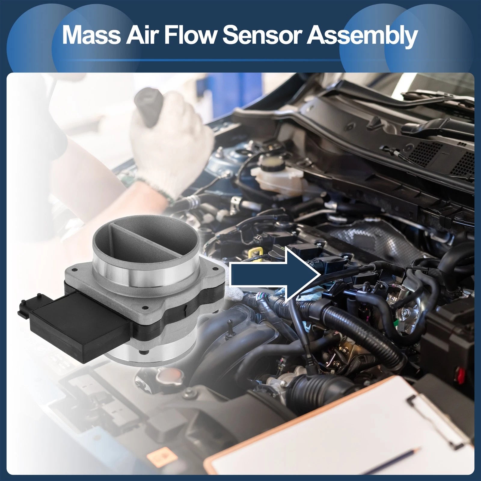 Mass Air Flow Sensor No. 55557008 for Saab 9-3 (1998–2003)