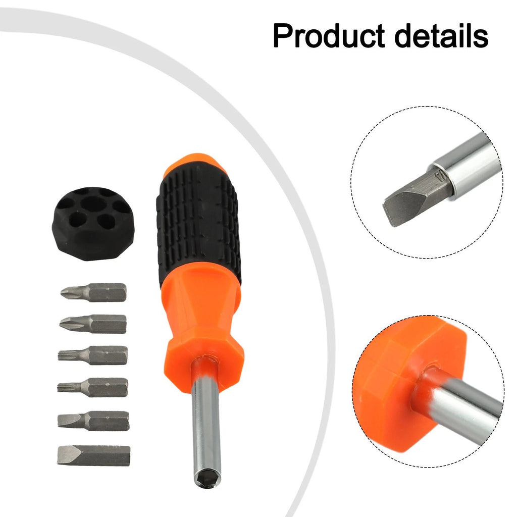 Set of 4 Screwdrivers for Portable Multi-Functional Tool Set