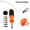 Set of 4 Screwdrivers for Portable Multi-Functional Tool Set
