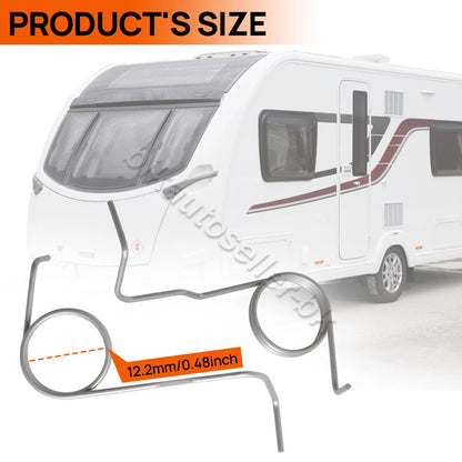 Set of 6 Door Lock Springs with Washer Kit for Hartal Motorhome Caravan